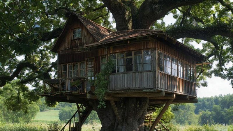 Взмывая в Небеса: Как Дома на Дереве Превращают Мечты в Реальность