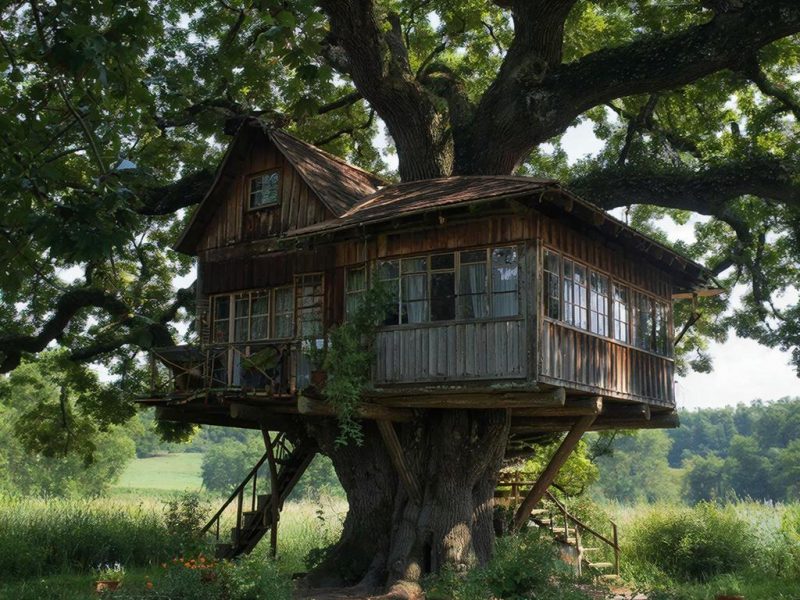 Взмывая в Небеса: Как Дома на Дереве Превращают Мечты в Реальность