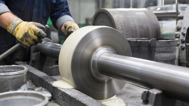 Реставрация железных сердец: Как подарить промышленным валам вечную молодость через профессиональное обрезинивание