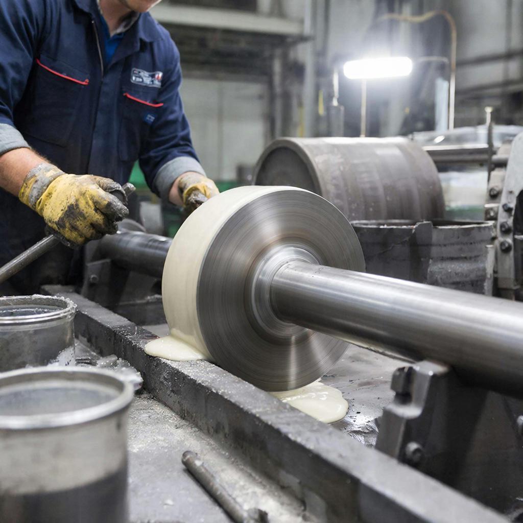 Реставрация железных сердец: Как подарить промышленным валам вечную молодость через профессиональное обрезинивание