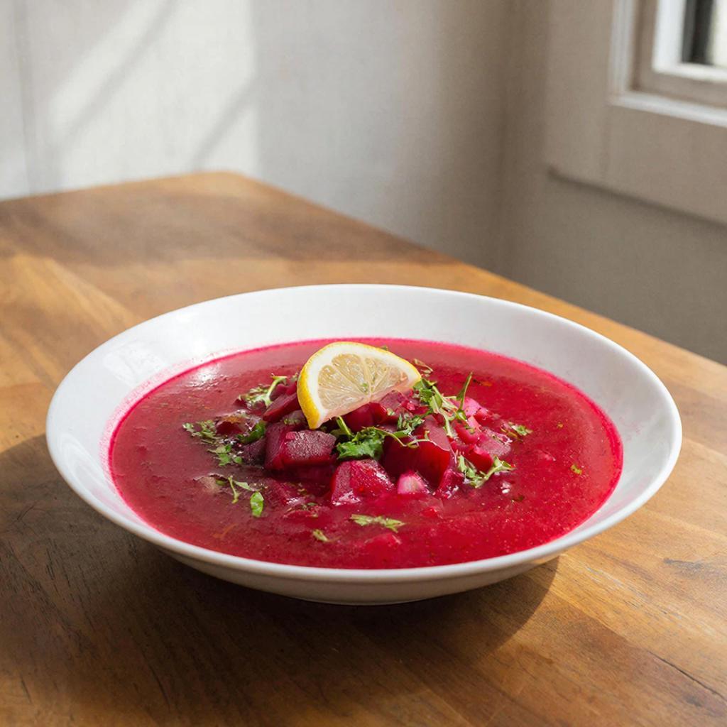 Симфония летней свежести: Как мы создали идеальный холодный свекольник на кефире